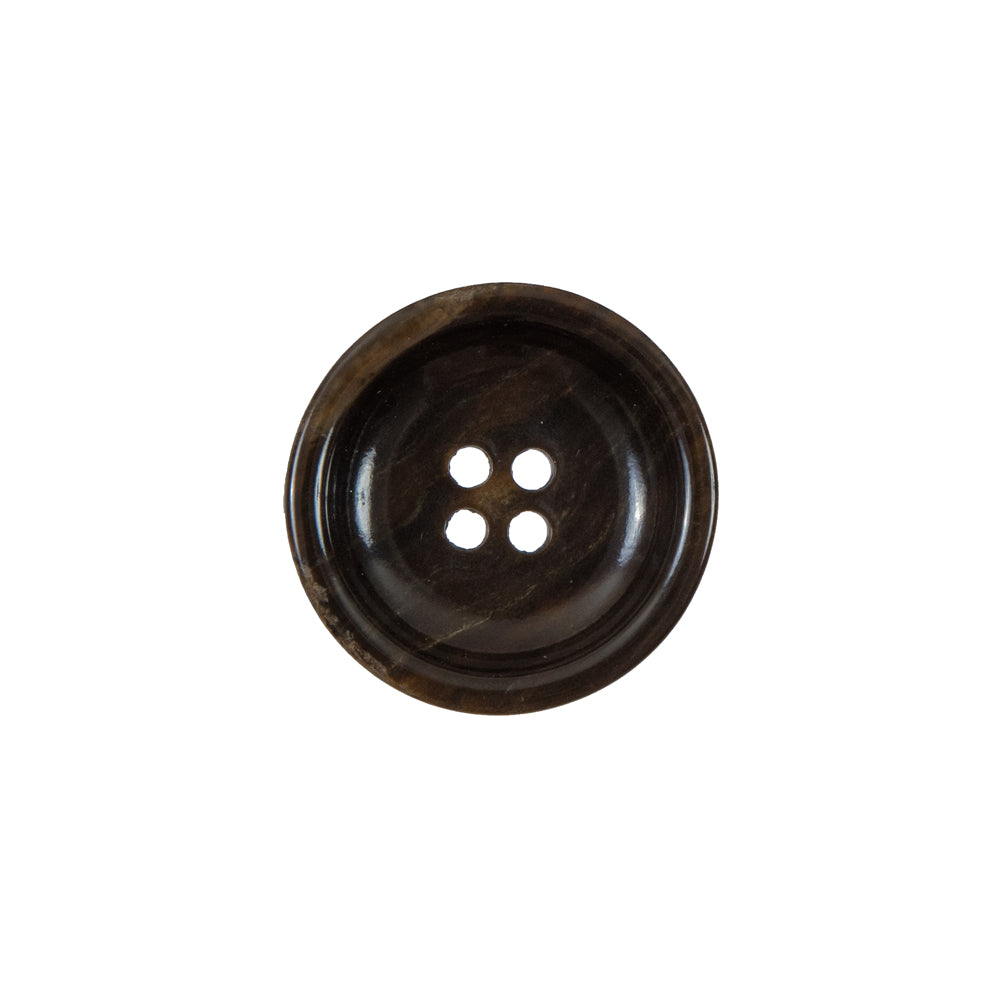 Brown Concaving Plastic Button - 28L/18mm - Joann Fabrics