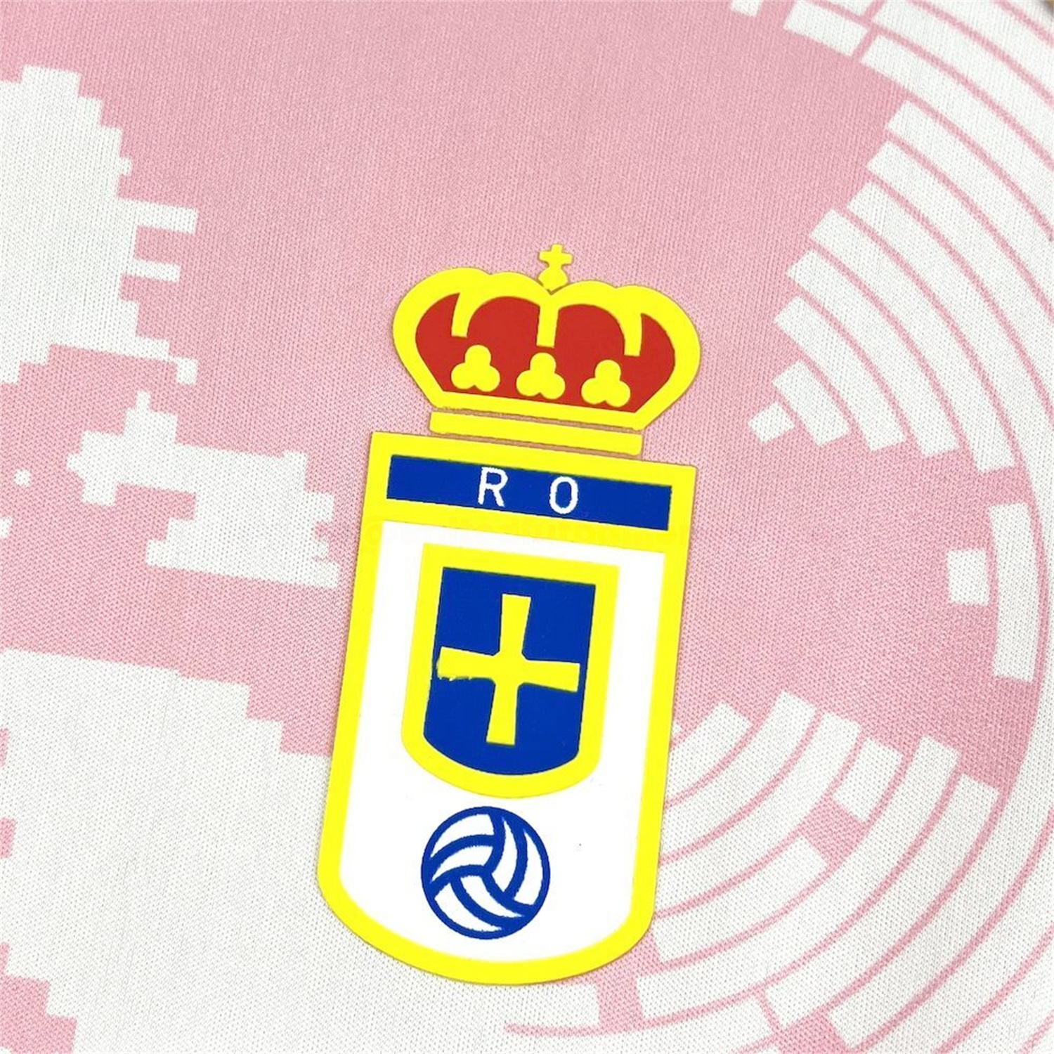 Real Oviedo 25-26 Pink Special Jersey - Fans Version - UnitedFutballJersey