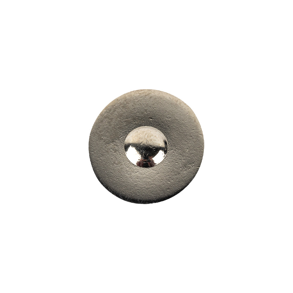 Silver Metal Coat Button - 24L/15mm - Joann Fabrics