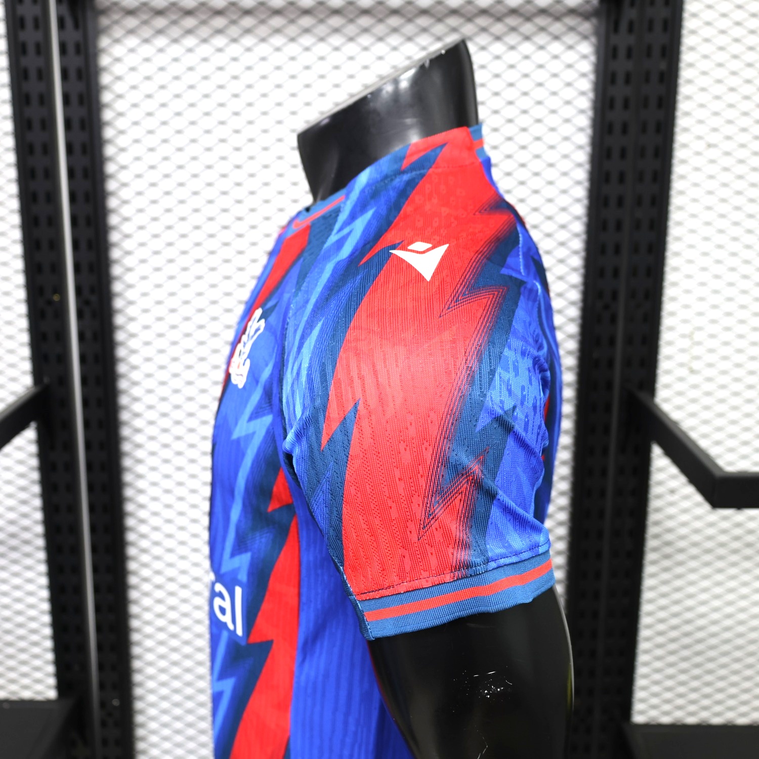 Crystal Palace 26-27 Third Red Blue Jersey - Player Version - UnitedFutballJersey