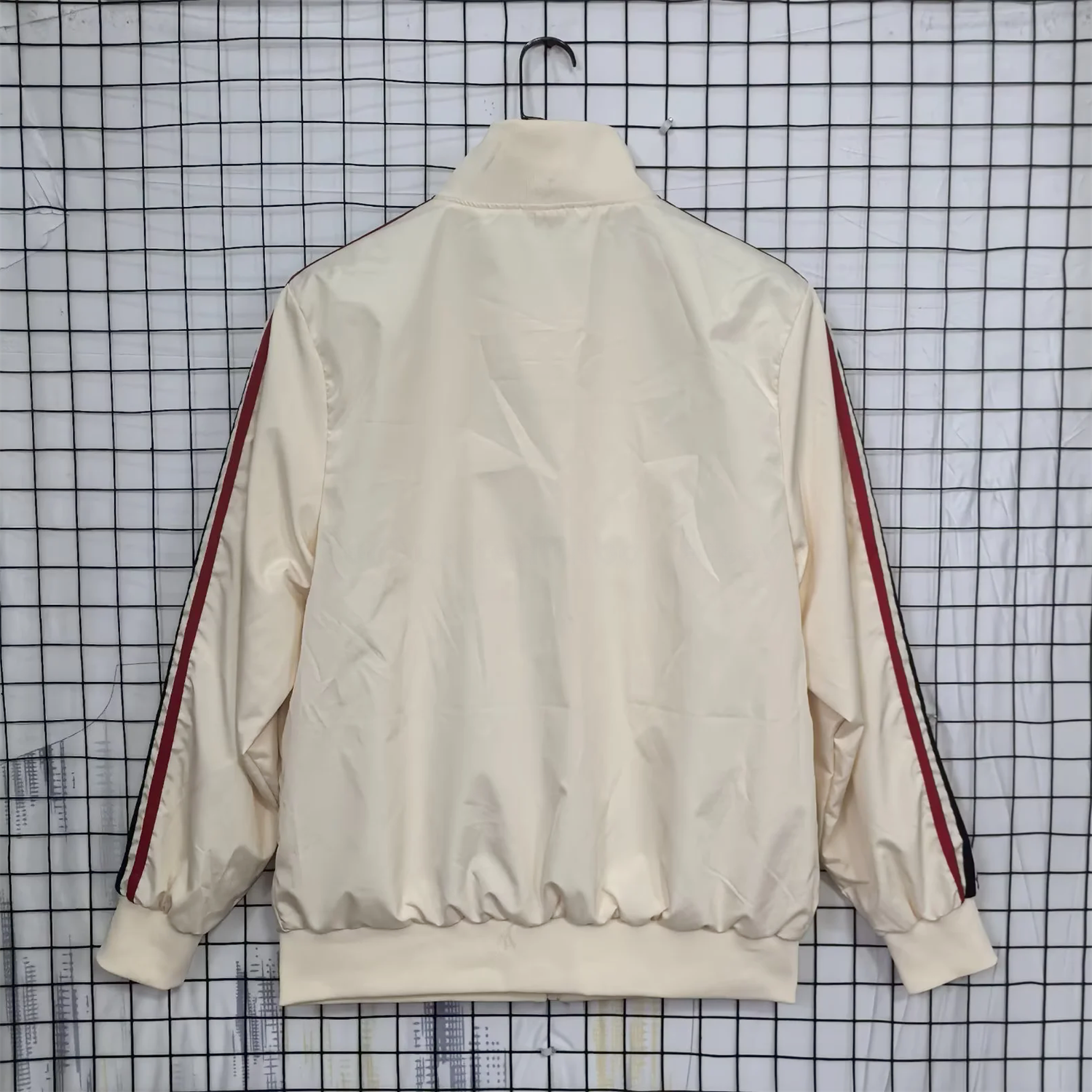 Flamengo 26-27 Training Windbreaker Jacket - Cream - UnitedFutballJersey