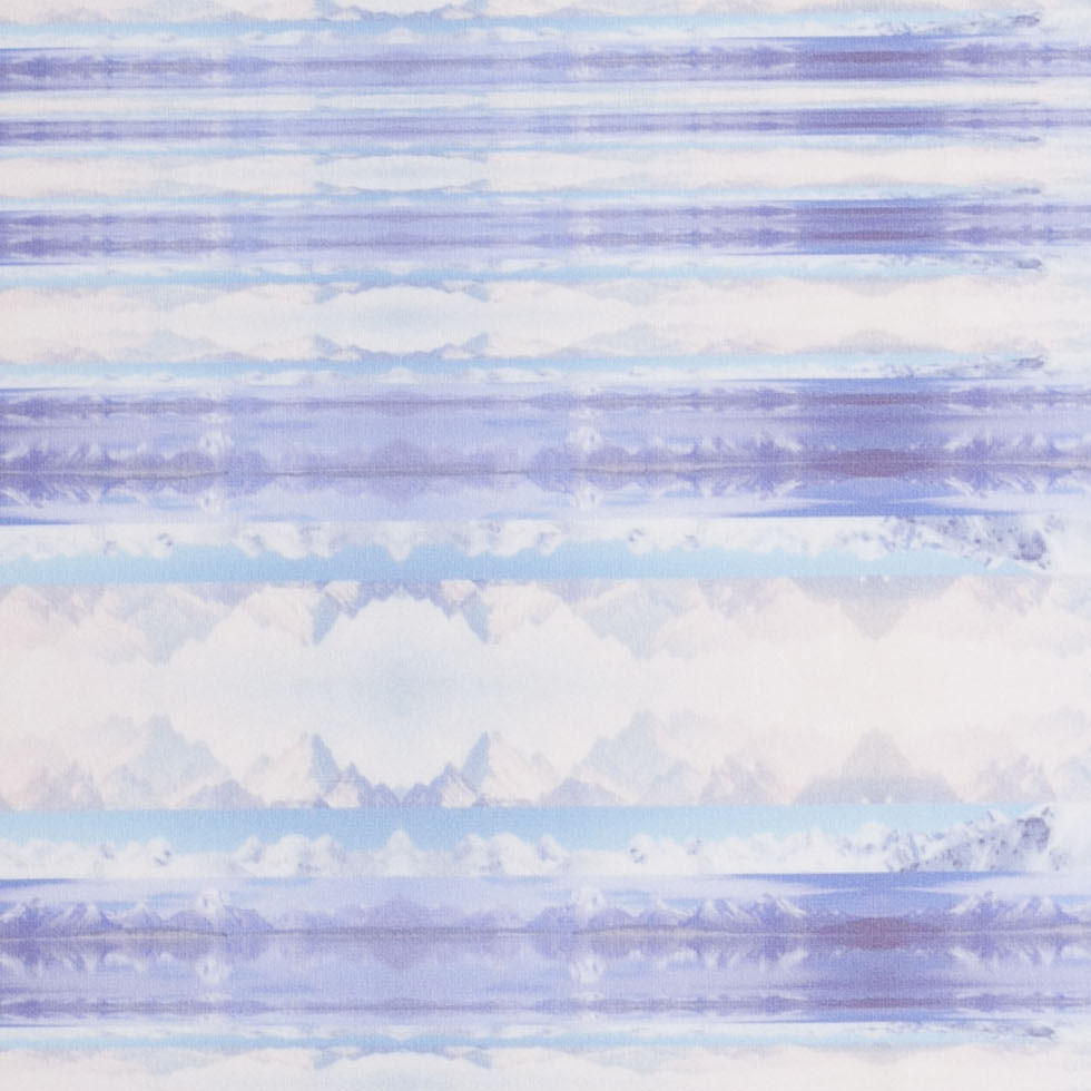 Purple/Blue Organic Stripes Digitally Printed Stretch Neoprene/Scuba Knit - Joann Fabrics