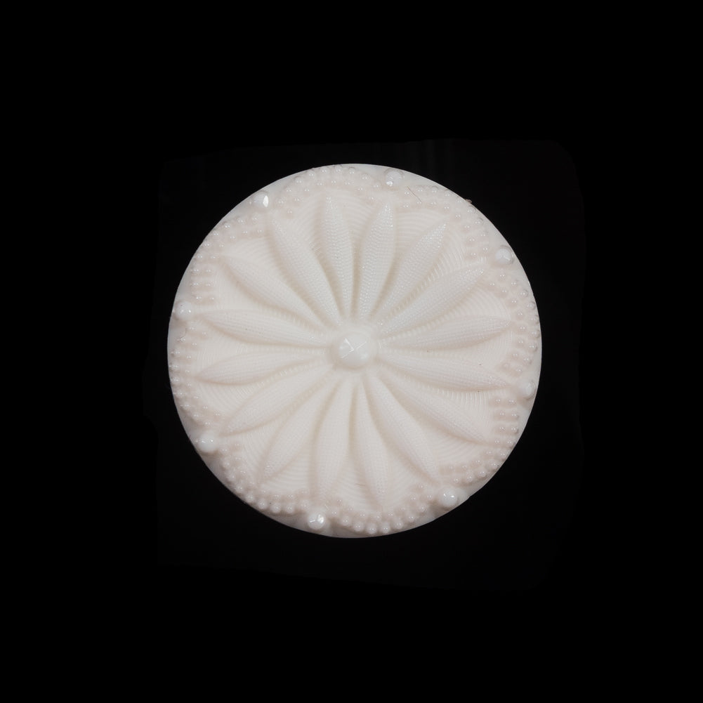 Italian Ivory Etched Shank Back Button - 36L/23mm - Joann Fabrics