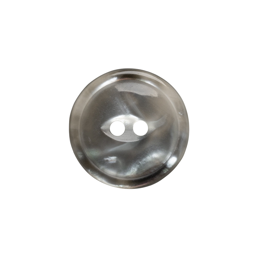 Plastic 2-Hole Button - 32L/20mm - Translucent Gray Swirl - Joann Fabrics