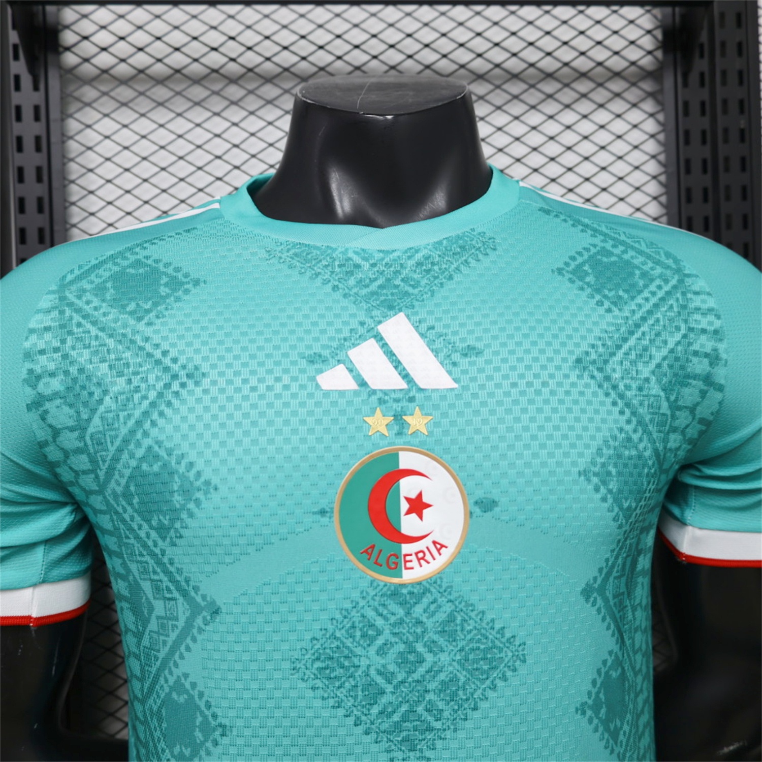 Algeria 2026 Turquoise Special Jersey - Player Version - UnitedFutballJersey