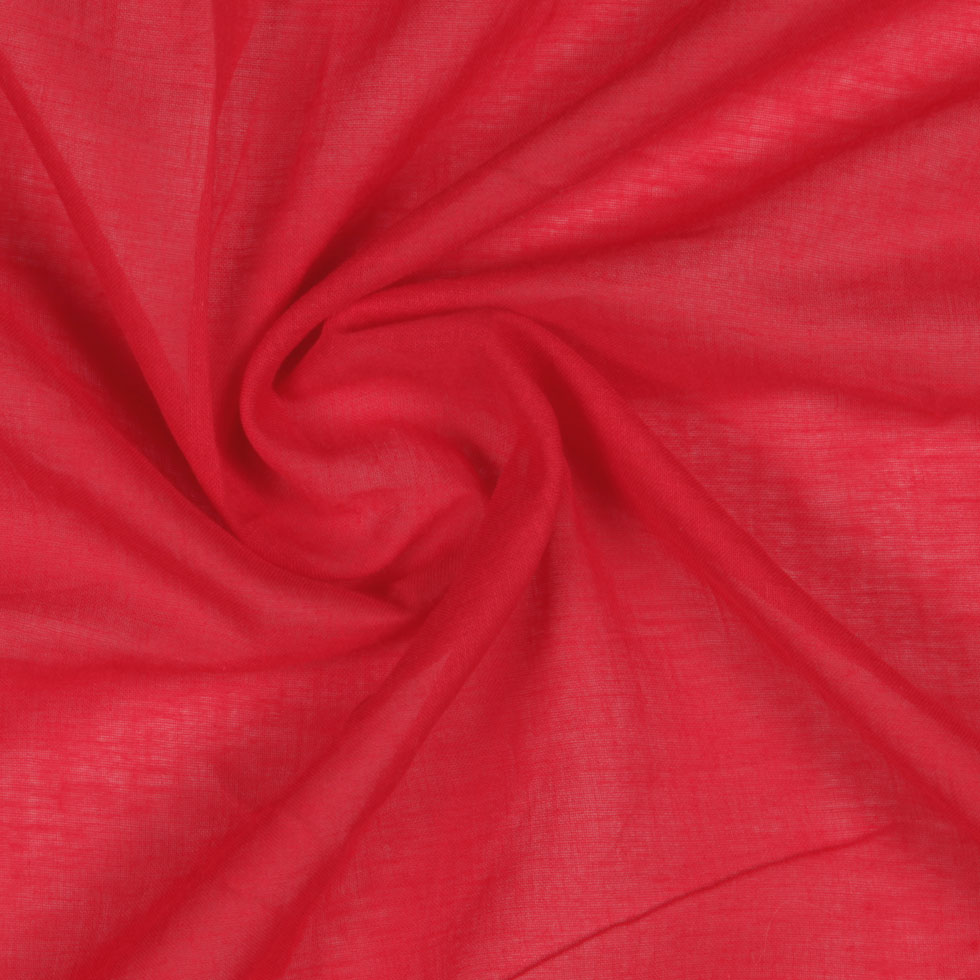 Ski Patrol Red Cotton Voile - Joann Fabrics
