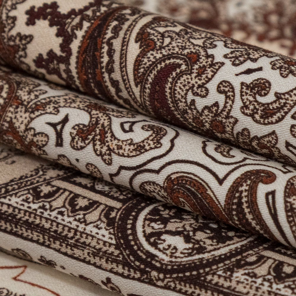 Stretch Cotton Sateen - Bandana Patchwork - Majestic Medley Print - Mood Exclusive Serengeti Collection - Joann Fabrics