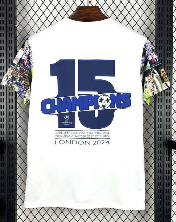 2025/2026 Real Madrid Ronaldo Champion Edition Football Jersey 1:1 Thai Quality