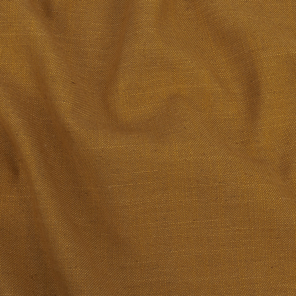 Polyester, Viscose and Linen Woven - Ochre - British Imported - Joann Fabrics