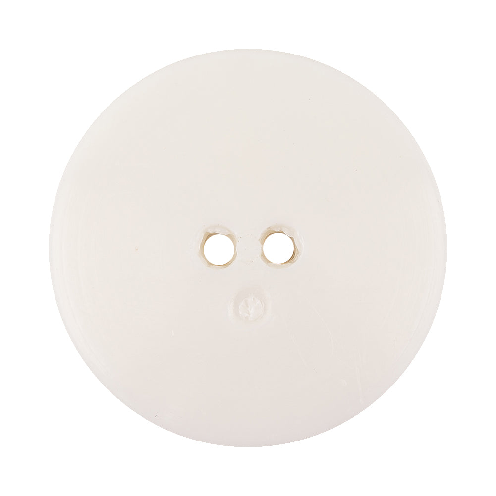 Italian White Abstract Textured Plastic Jacket Button - 54L/34mm - Joann Fabrics