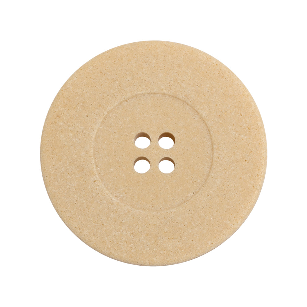 Beige Speckled Wide Rim Plastic 4-Hole Button - 45L/29mm - Joann Fabrics