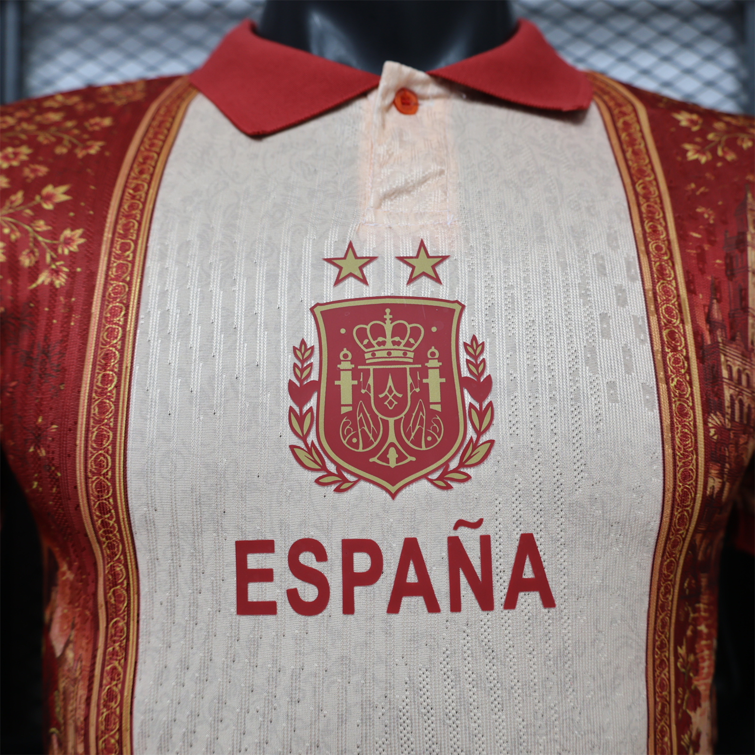 Spain 2026 Champagne Black Special Jersey - Player Version - UnitedFutballJersey