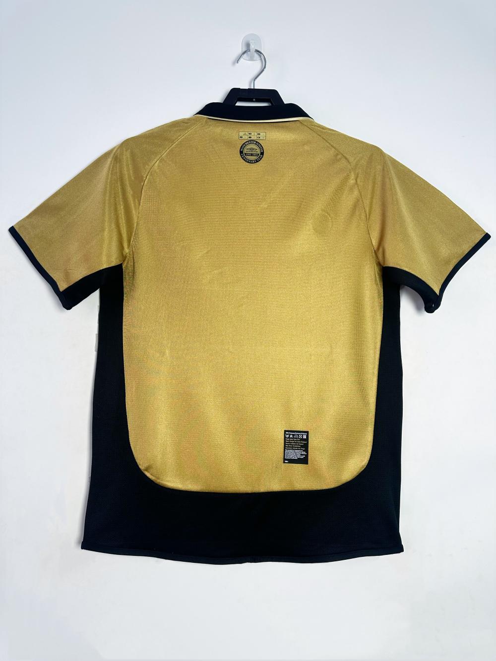 2001-2002 Retro Manchester United Double-sided Centennial Edition Football Shirt 1:1 Thai Quality