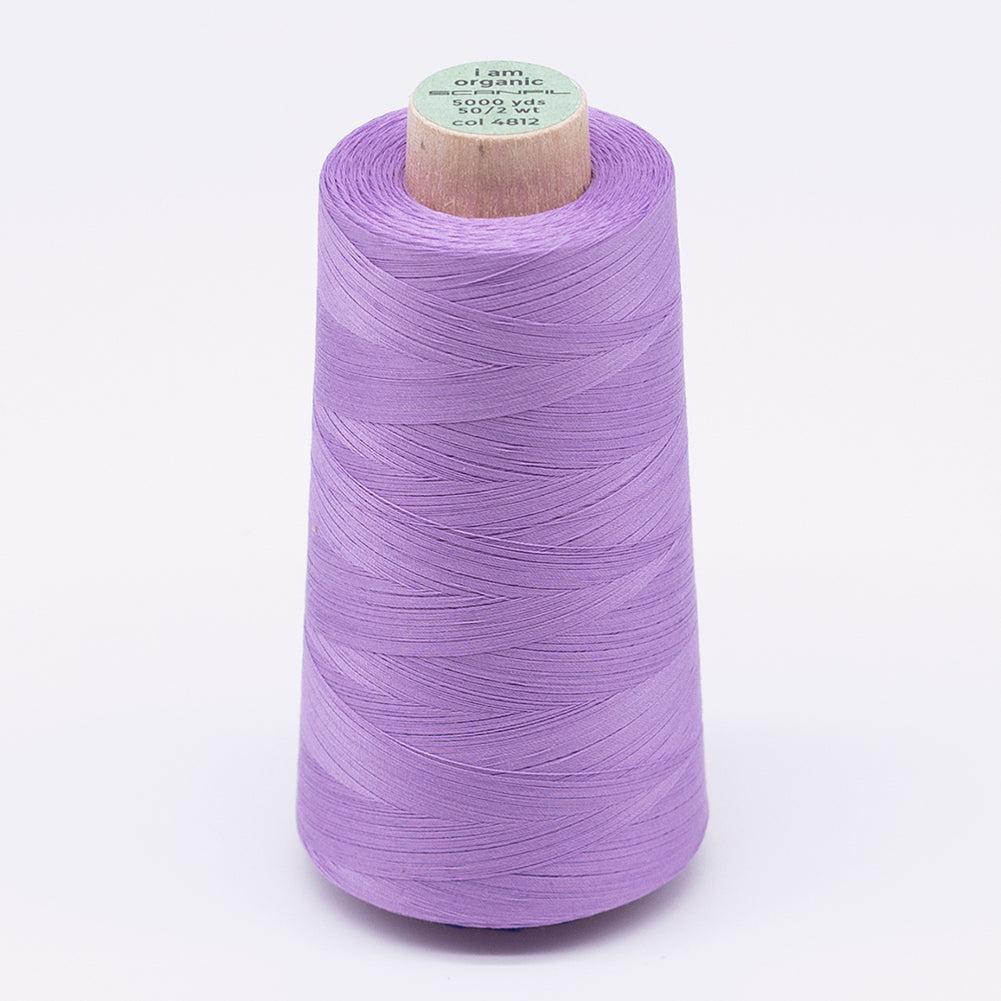 SCANFIL® 50wt Organic Pima Cotton Thread 5000 yd Cones - 4812 Regal Orchid - Joann Fabrics