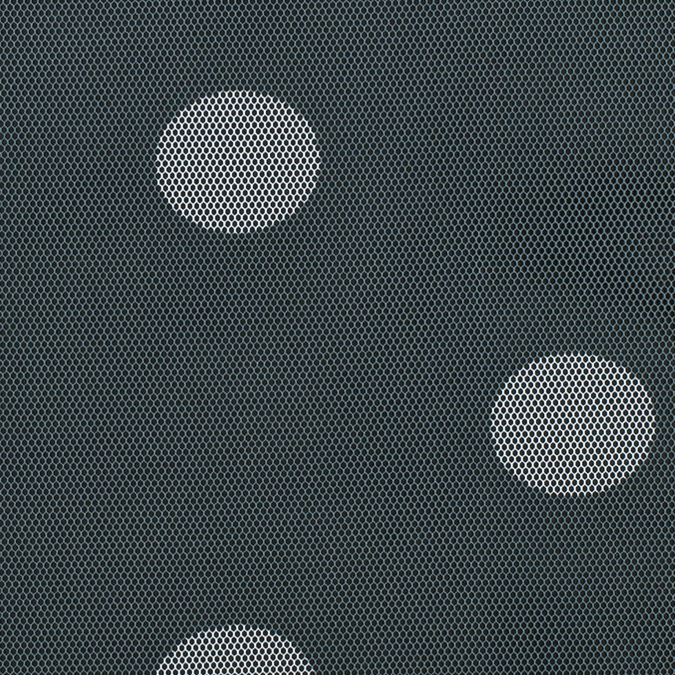 Grey/White Polka Dot Polyester Netting/Mesh - Joann Fabrics