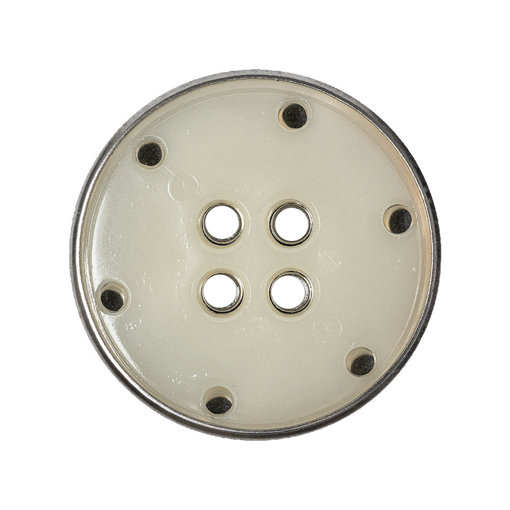 Silver Matte Nickel Metal Coat Button - 44L/28mm - Joann Fabrics