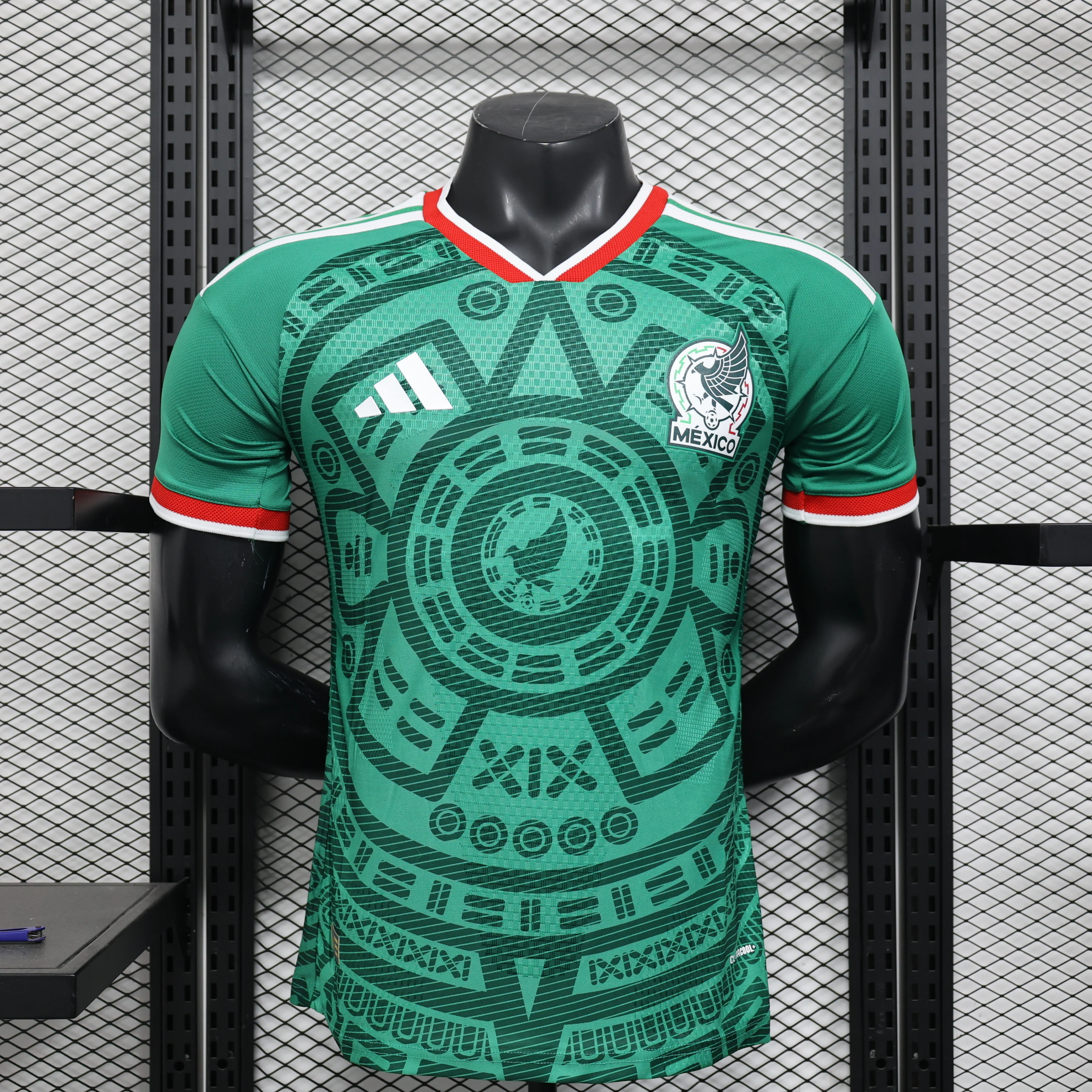 Mexico 2026 World Cup Green Home Football Shirt – Player Version