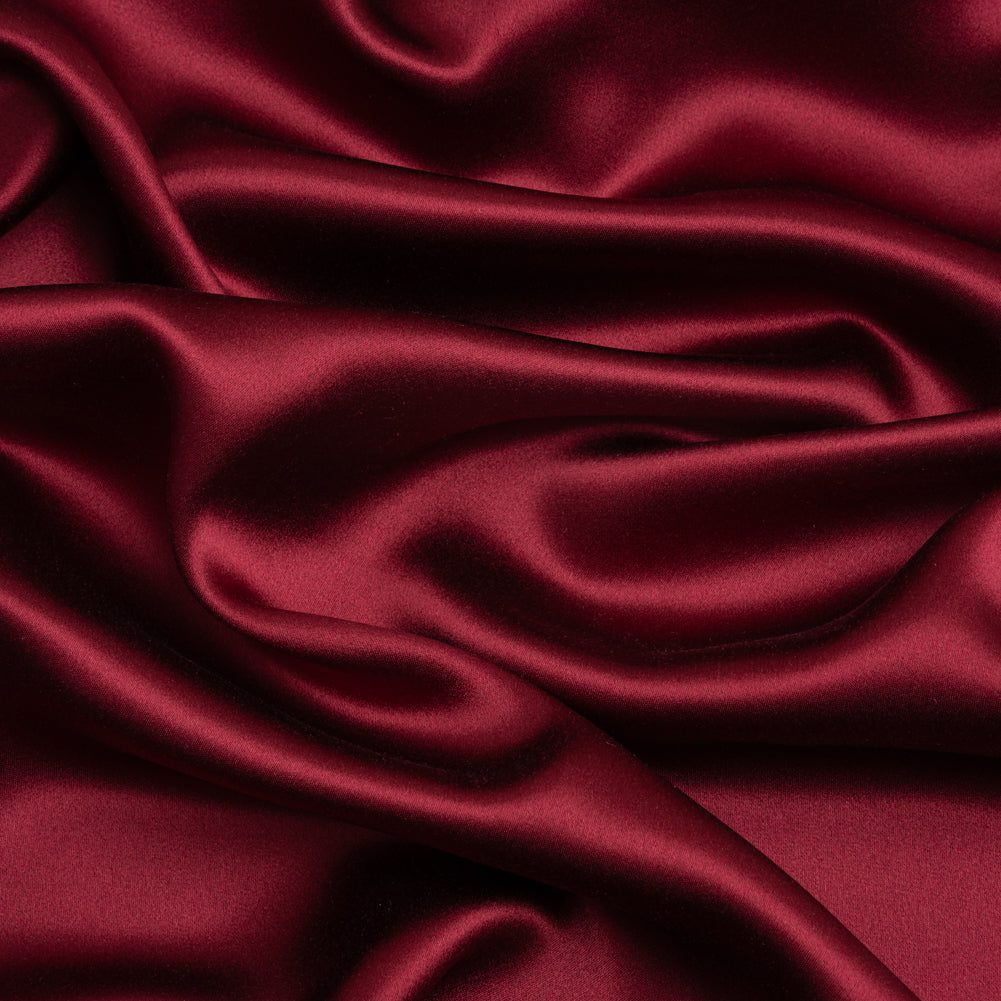 Silk Crepe Back Satin - Maroon - Premium Collection - Joann Fabrics