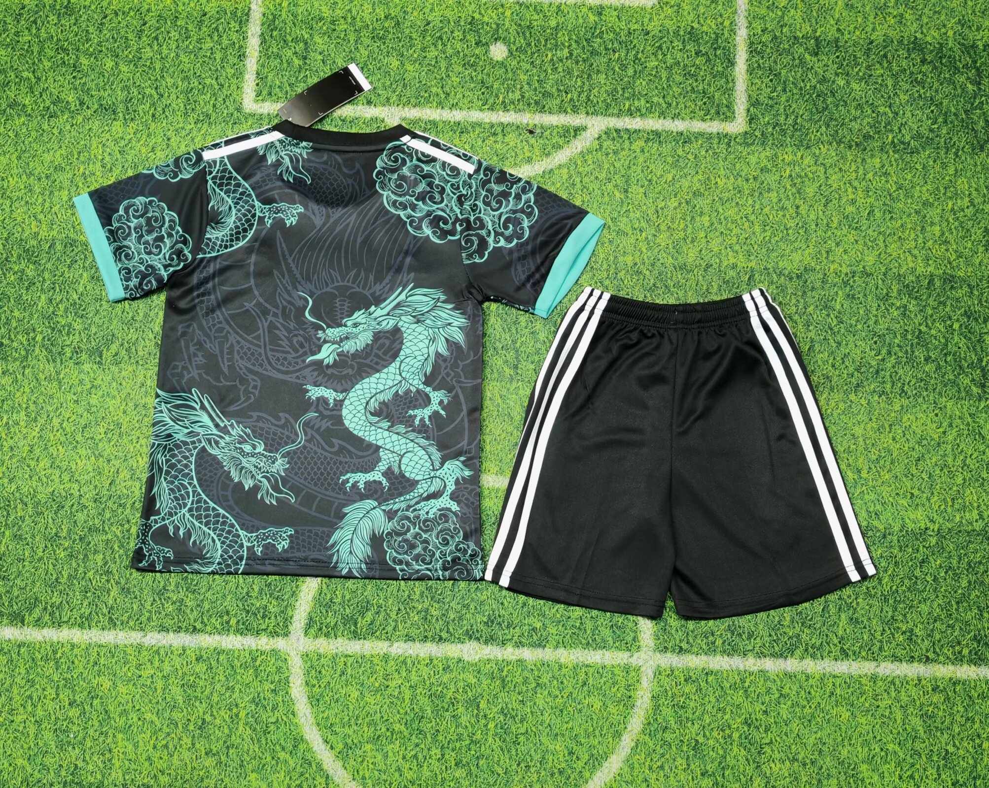 2025/2026 Real Madrid  Green Dragon Special Edition Football Jersey 1:1 Thai quality Kids Size