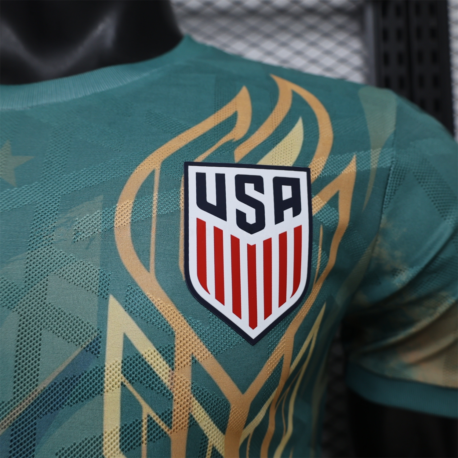 United States USA 2026 Statue of Liberty Green Special Jersey - Player Version - UnitedFutballJersey