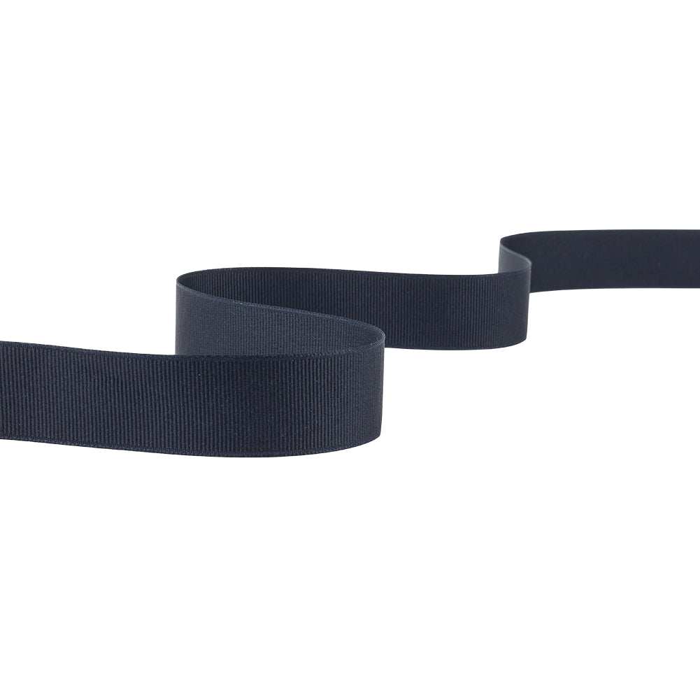 Navy Grosgrain Ribbon - 0.9375
