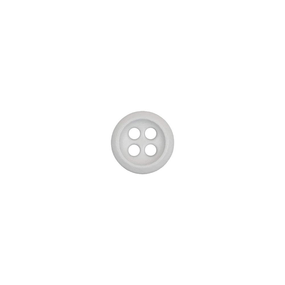 Italian White Plastic 4-Hole Button - 14L/9mm - Joann Fabrics