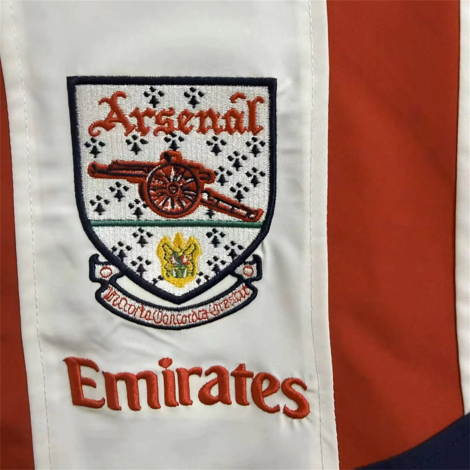 Arsenal 26-27 EQT Windbreaker Jacket - Navy Red White - UnitedFutballJersey