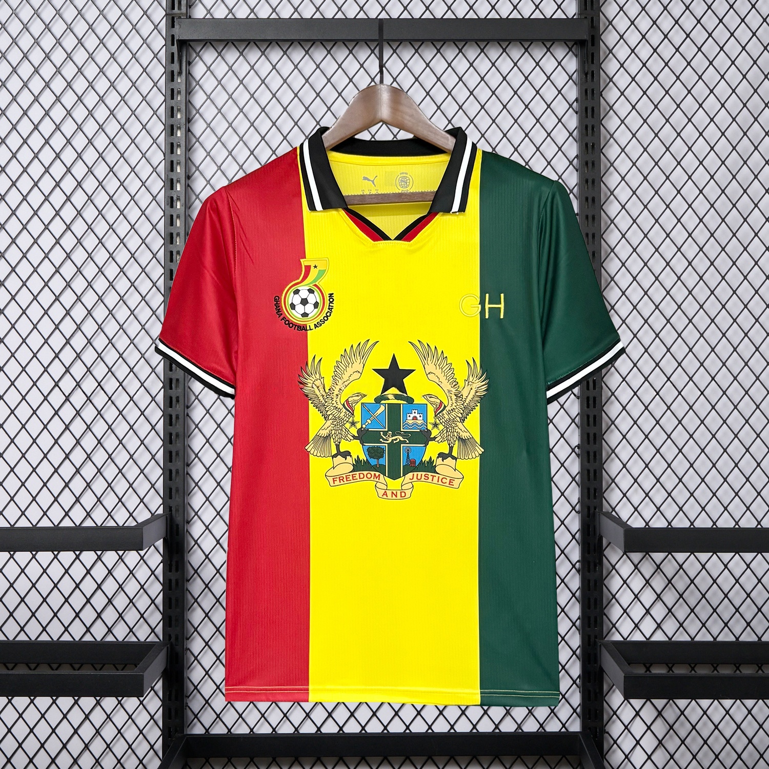 Ghana 2026 Red Yellow Green Jersey - Fans Version - UnitedFutballJersey