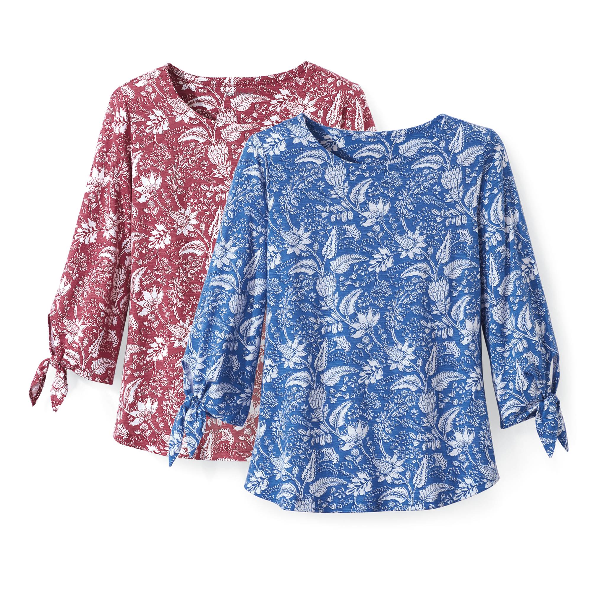 Tie-Sleeve Knit Top - Northstyle Catalog