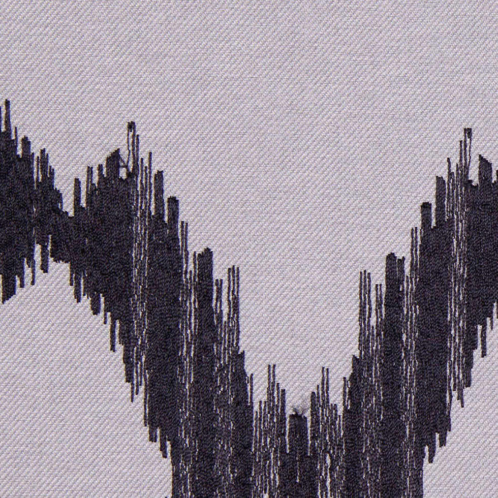 Gray and Black Embroidered Diamonds Woven - Joann Fabrics
