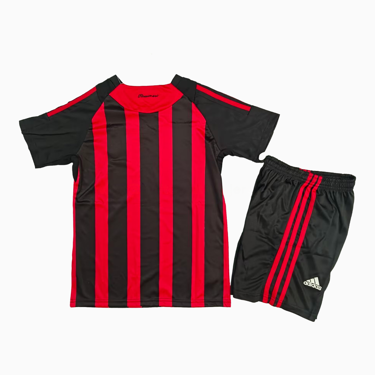 Retro AC Milan 2008-09 Home Kids Kit - UnitedFutballJersey