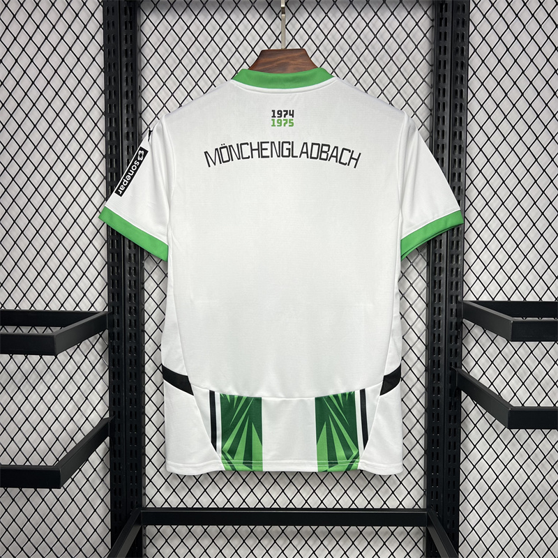 2024/2025 Borussia Mönchengladbach Home Football Jersey 1:1 Thai Quality