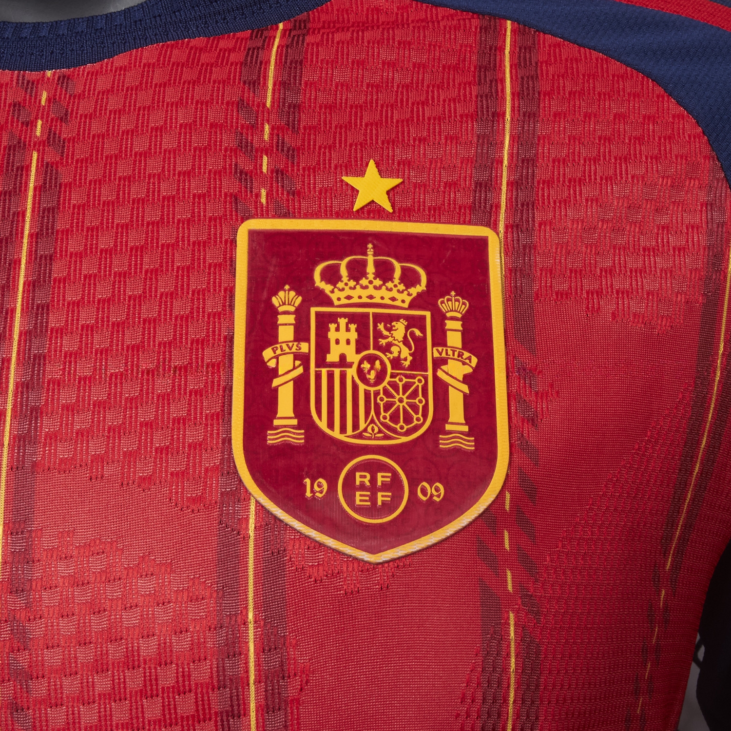 Spain 2026 Home Long Sleeves Jersey - Player Version - UnitedFutballJersey