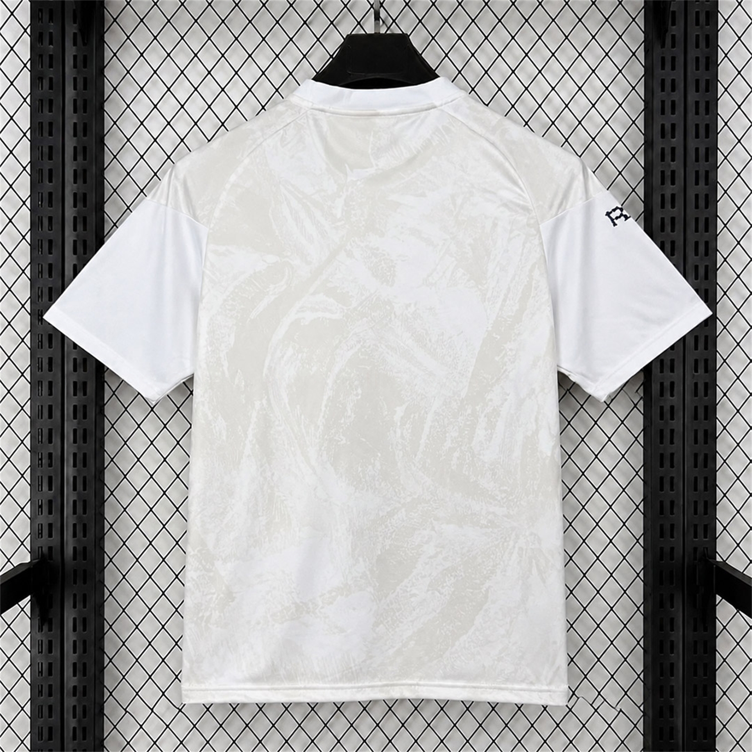 Real Madrid 26-27 White With Light Beige Pre-Match Jersey - Fans Version - UnitedFutballJersey