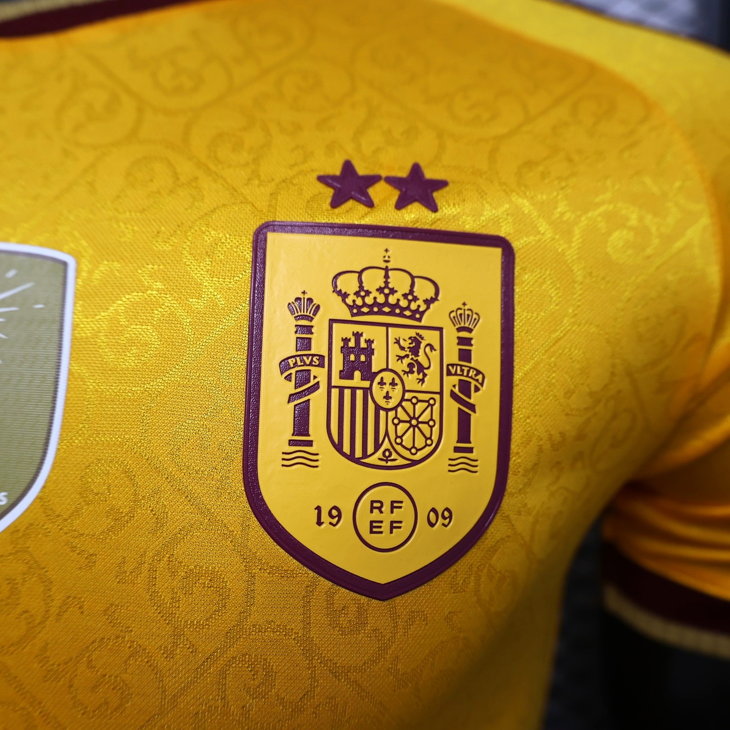 Spain 2026 Yellow Two-Star Special Jersey - Player Version - UnitedFutballJersey