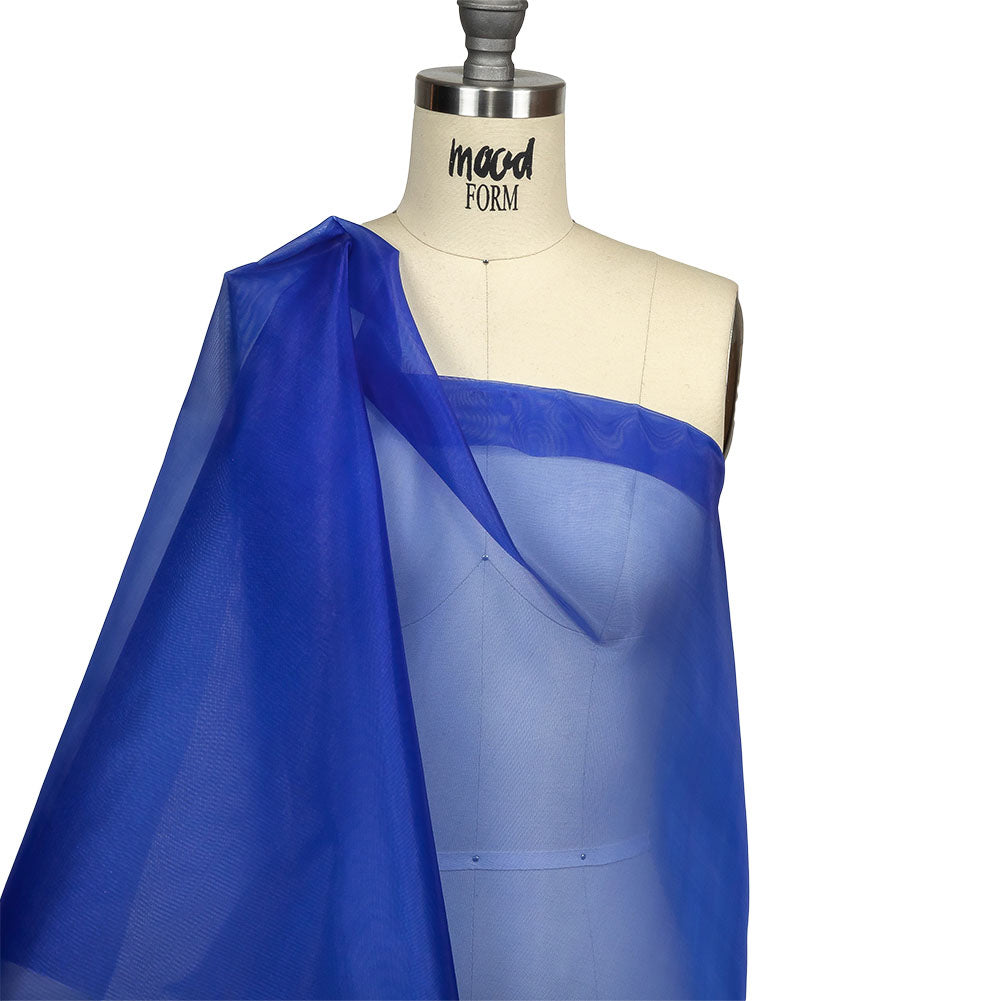 Stiff Polyester Organdy - Royal Blue - Rhiannon Collection - Joann Fabrics