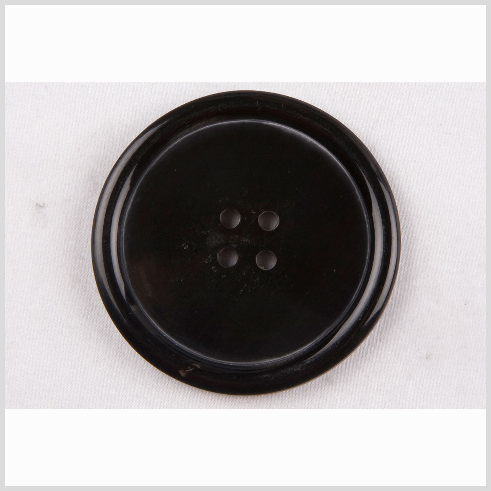 Black Horn Coat Button - 80L/50.8mm - Joann Fabrics