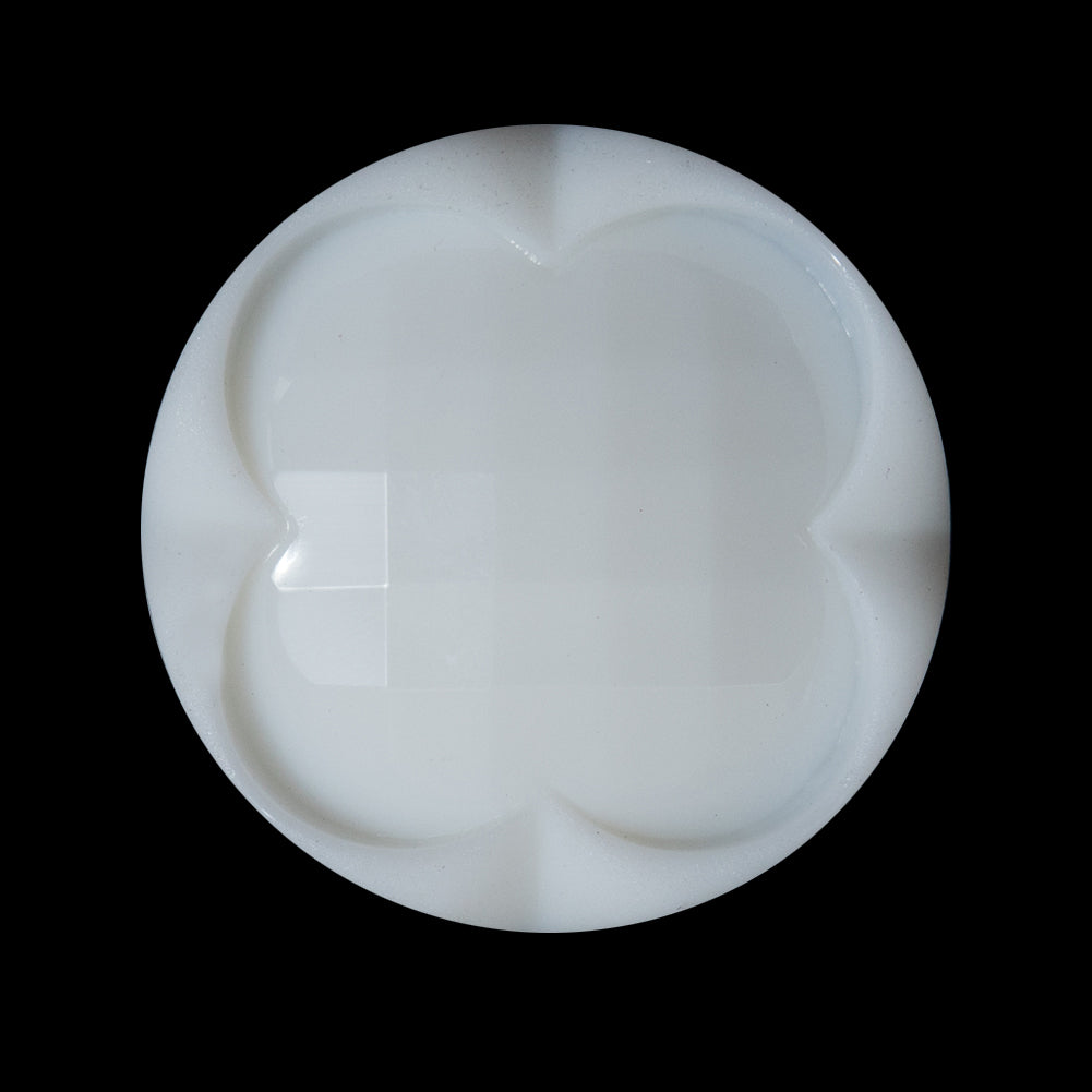 White Beveled Shank Back Button - 44L/28mm - Joann Fabrics