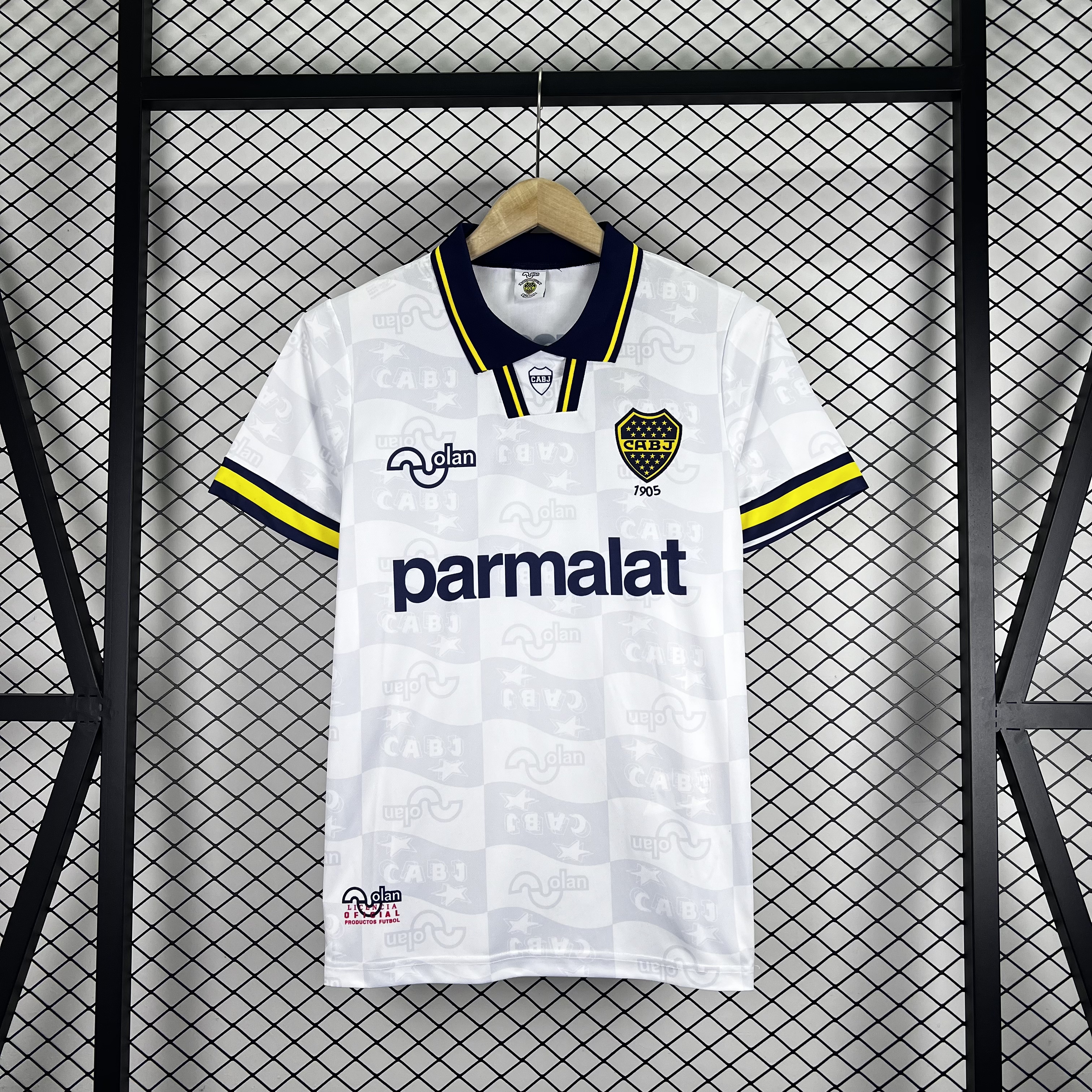 1995/1996 Retro Boca Juniors Away Football Jersey 1:1 Thai Quality