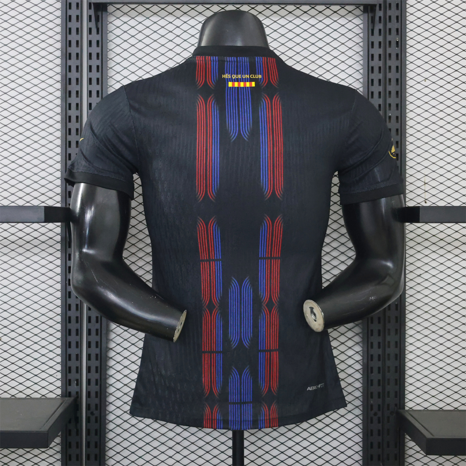 Barcelona 26-27 x Corteiz Black Special Jersey - Player Version - UnitedFutballJersey