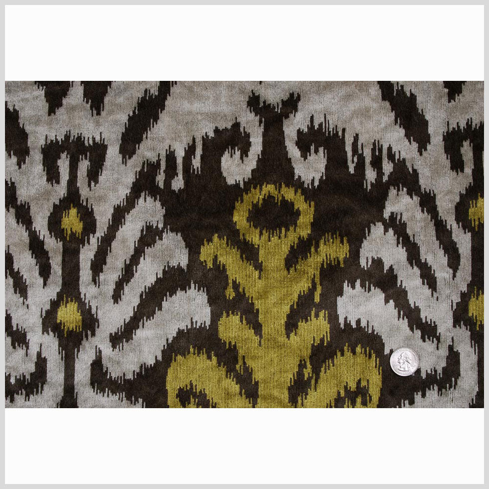 Green Ikat Velvet - Joann Fabrics