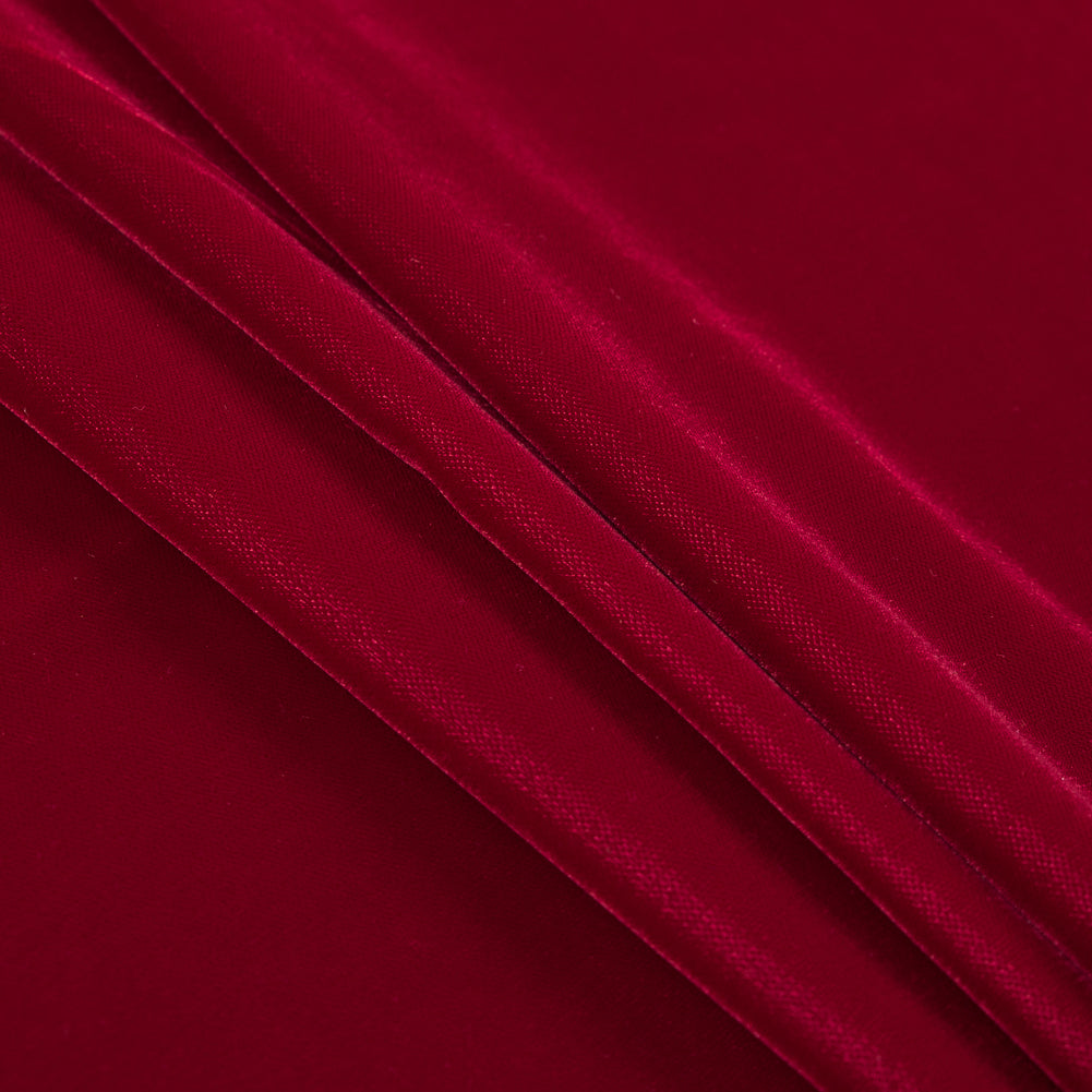 100% Polyester Micro Velvet - X-Mas Red - Bellini Collection - Joann Fabrics