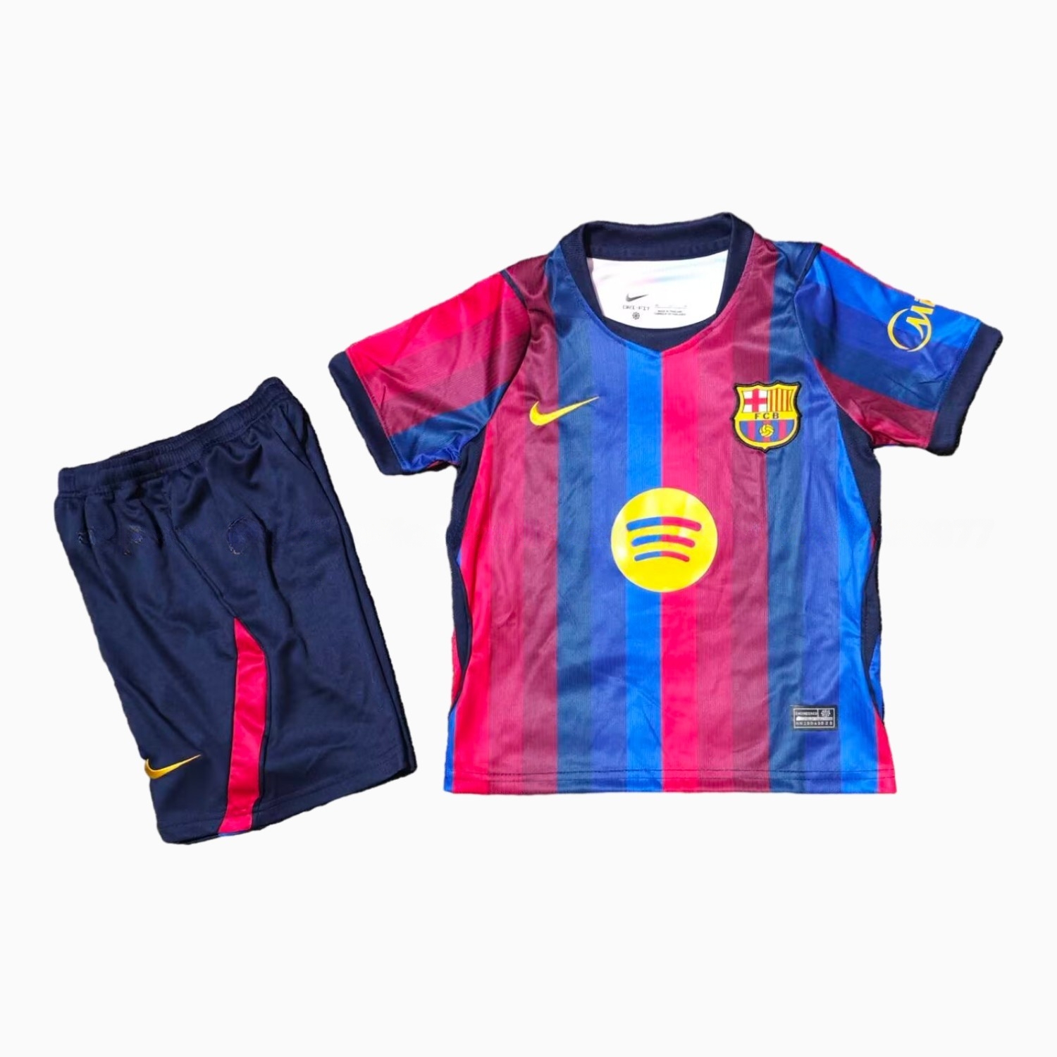 Barcelona 26-27 Home Men's Adult Jersey Set - Fans Version - UnitedFutballJersey