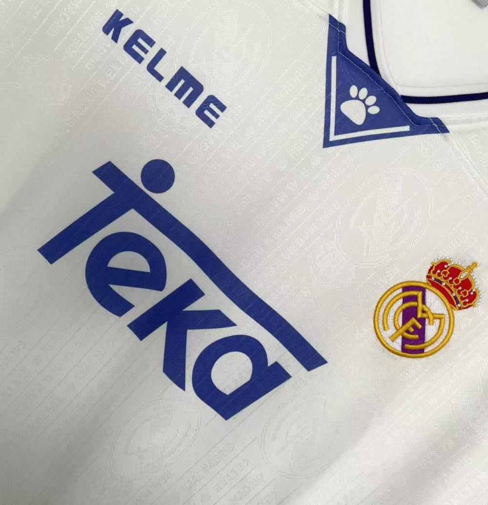 1996/1997 Retro Real Madrid Third Home Soccer Jersey 1:1 Thai Quality