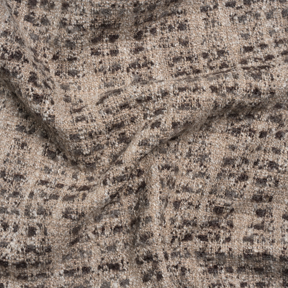 Tweedy Upholstery Boucle - Mocha - Torlea Collection - Joann Fabrics