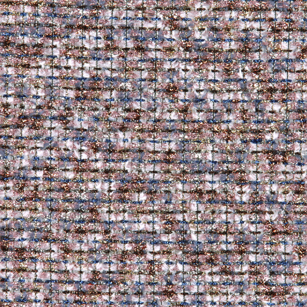 Famous NYC Designer Metallic Copper/Pink/Blue Novelty Woven - Joann Fabrics