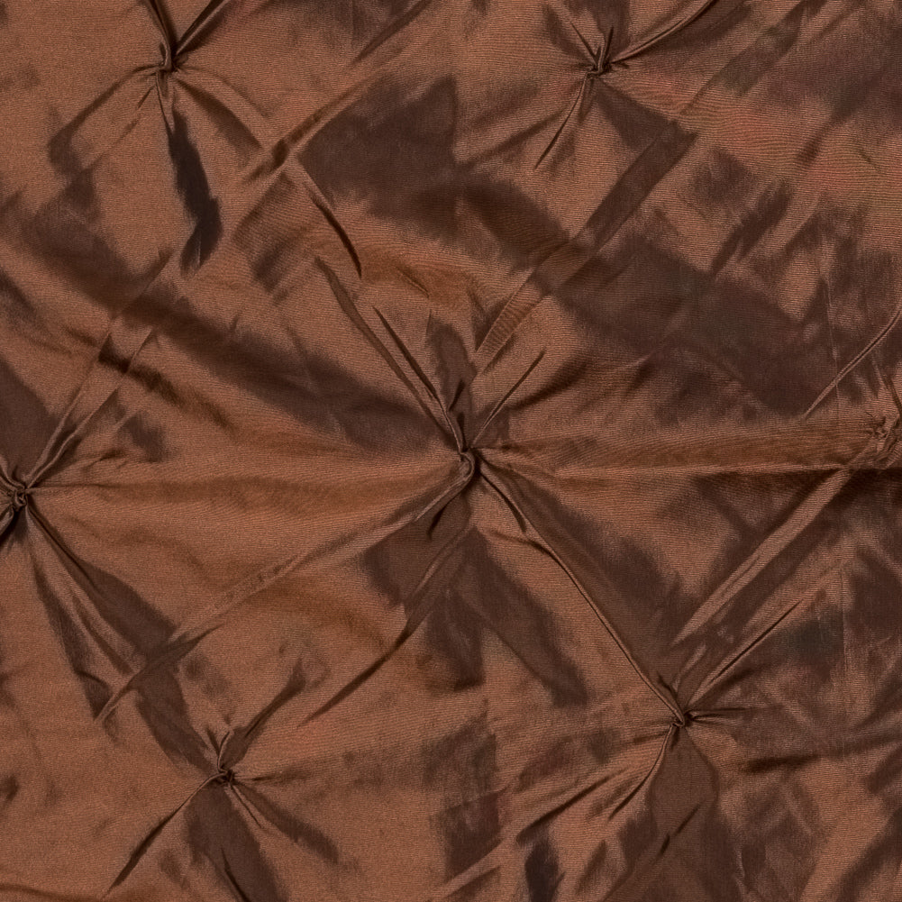 Rust and Black Iridescent Pintucked Taffeta - Joann Fabrics