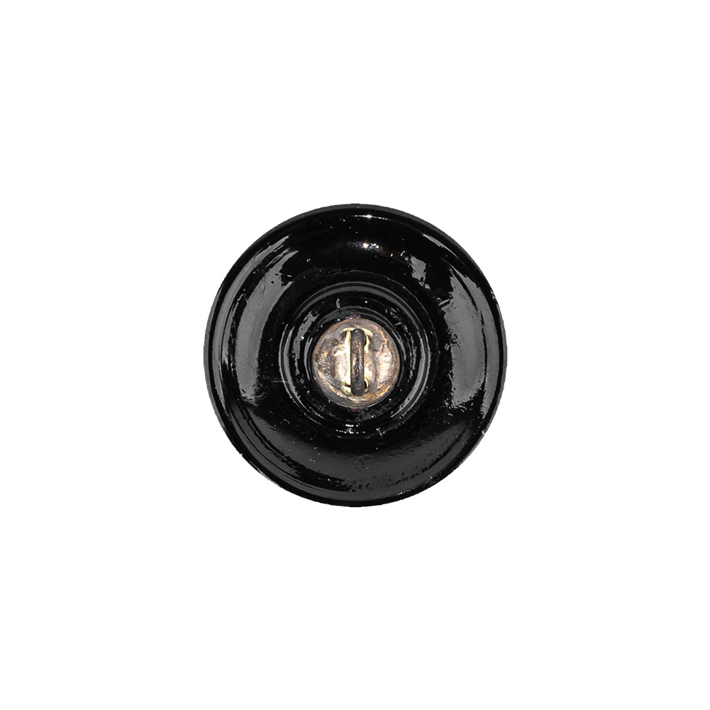 Vintage Dk Montana Classical Shank Back Glass Button - 28L/18mm - Joann Fabrics
