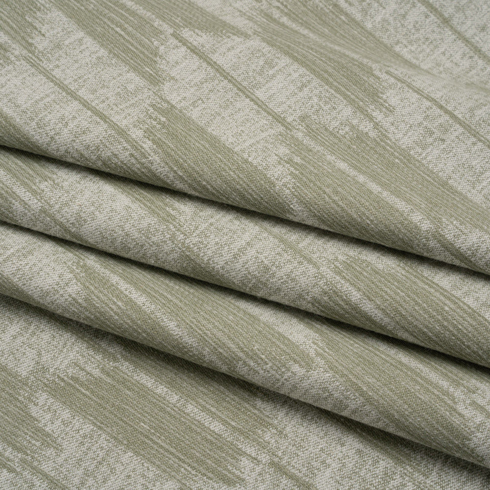 Cotton Blend Home Decor Jacquard - Sage Ikat Checks - British Imported - Joann Fabrics