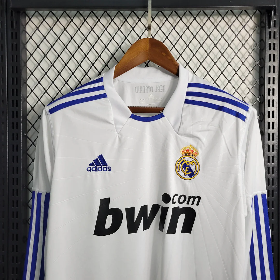 2010/2011 Retro Real Madrid Home Jersey Long Sleeve